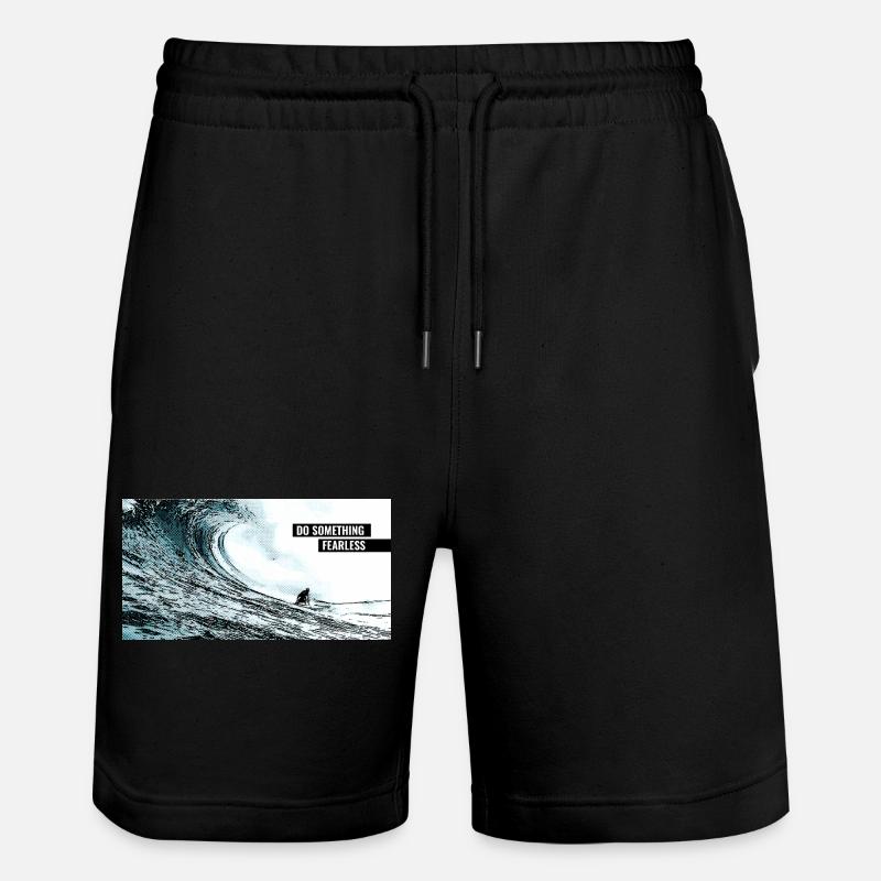 Faites quelque chose d’intrépide - Short de jogging bio TRAINER Stanley/Stella unisexe - noir