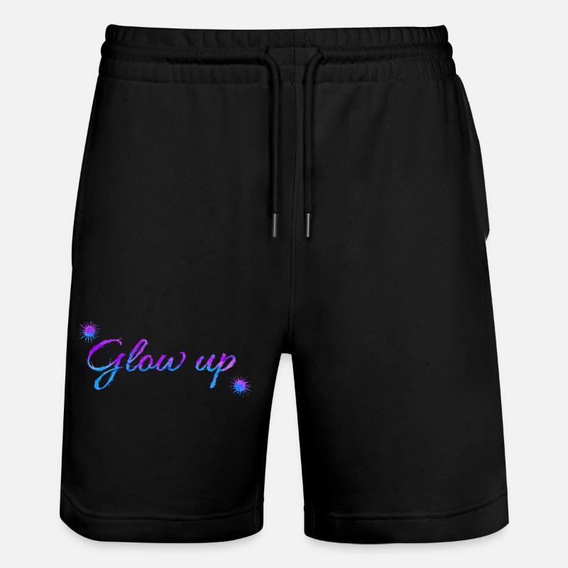 Brillez vers le haut - Short de jogging bio TRAINER Stanley/Stella unisexe - noir