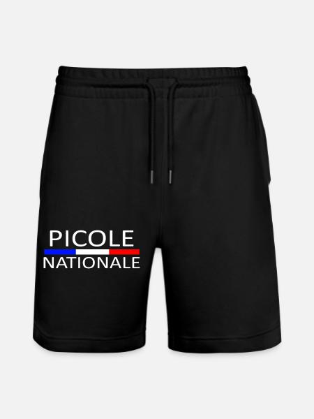 picole nationale - Short de jogging bio TRAINER Stanley/Stella unisexe - noir
