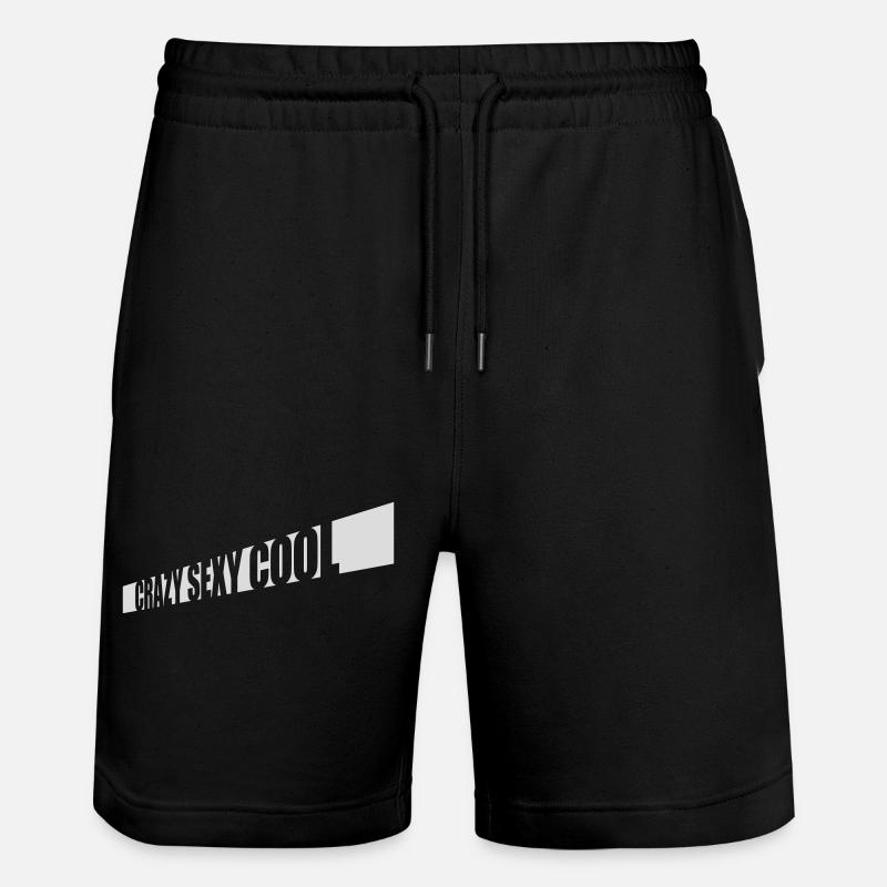 design cool sexy fou - Short de jogging bio TRAINER Stanley/Stella unisexe - noir