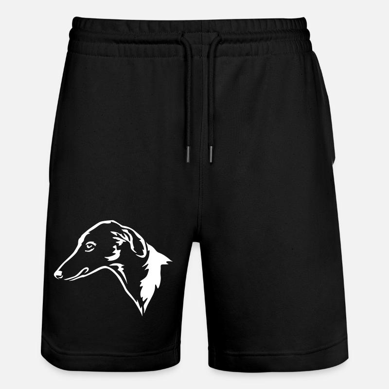 Azawakh Head « Black Edition » - Short de jogging bio TRAINER Stanley/Stella unisexe - noir