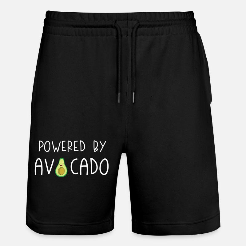 Propulsé par Avocado - Short de jogging bio TRAINER Stanley/Stella unisexe - noir