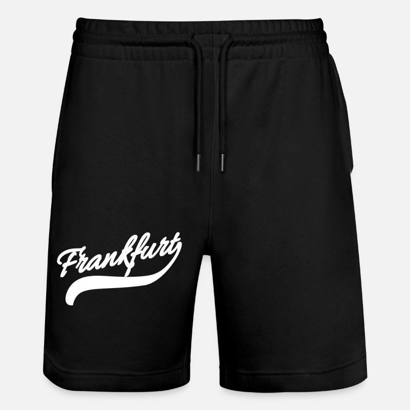 Francfort Rétro - Short de jogging bio TRAINER Stanley/Stella unisexe - noir