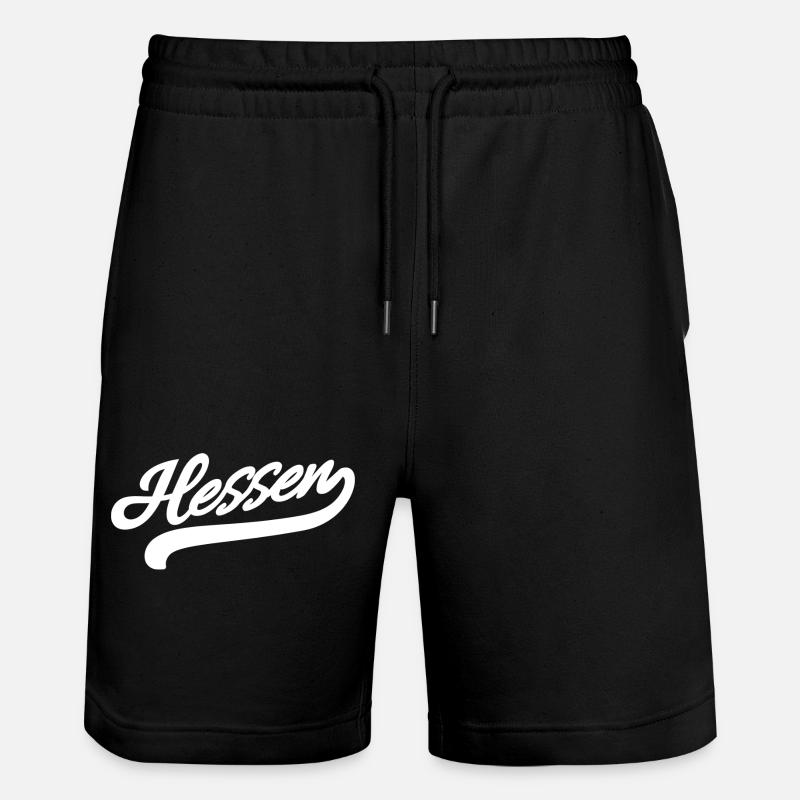 Rétro de Hesse - Short de jogging bio TRAINER Stanley/Stella unisexe - noir