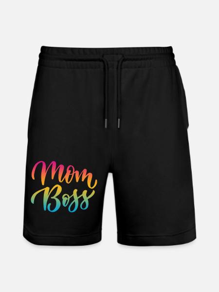 Maman Bos.s - Short de jogging bio TRAINER Stanley/Stella unisexe - noir