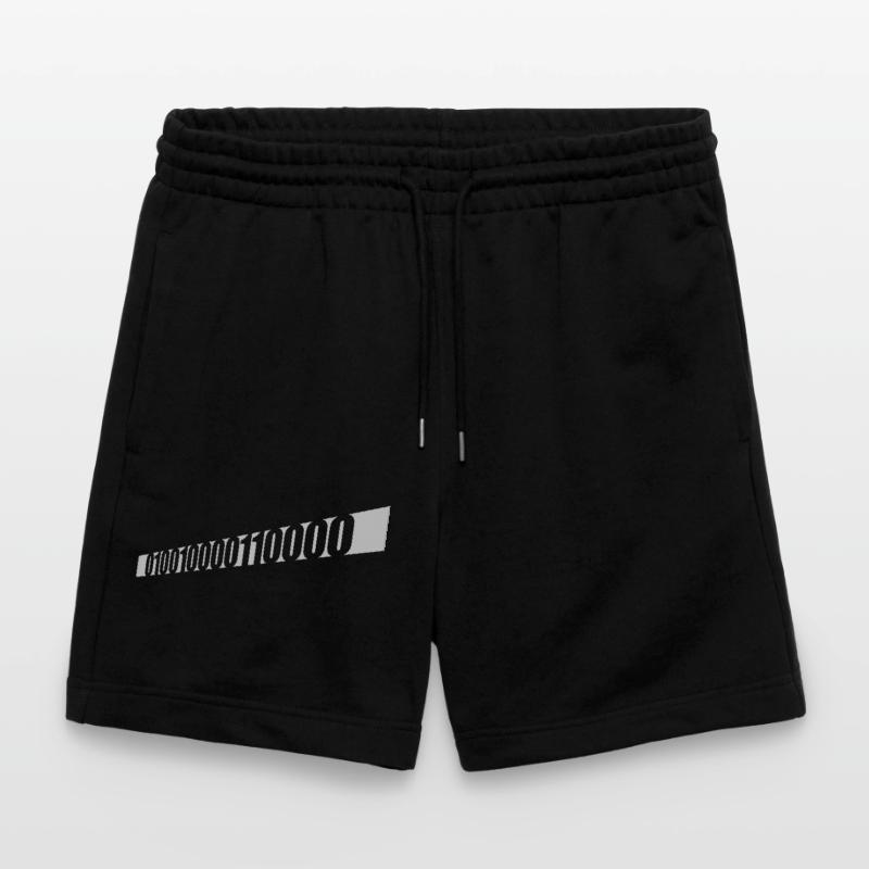 Binary Code Program Language Stanley/Stella Trainer Unisex Organic Jogging Shorts