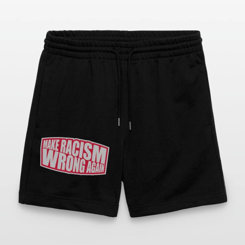 make racism wrong again Stanley/Stella Unisex Bio Joggingshorts Trainer 
