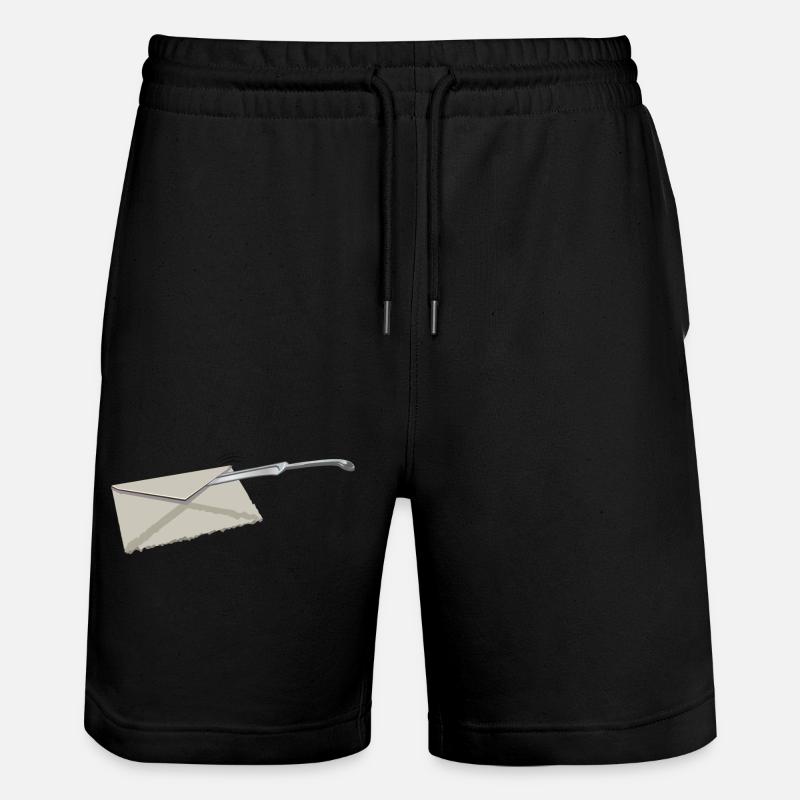 Ouvre-lettre | Coupe-papier - Short de jogging bio TRAINER Stanley/Stella unisexe - noir