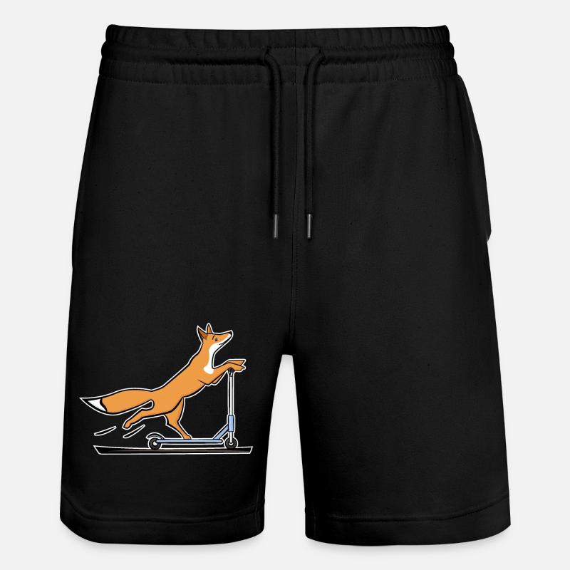 Fuchs - Stanley/Stella Unisex Bio Joggingshorts Trainer  - Schwarz