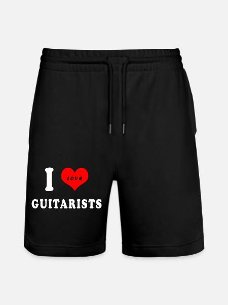 J'adore les guitaristes - Short de jogging bio TRAINER Stanley/Stella unisexe - noir