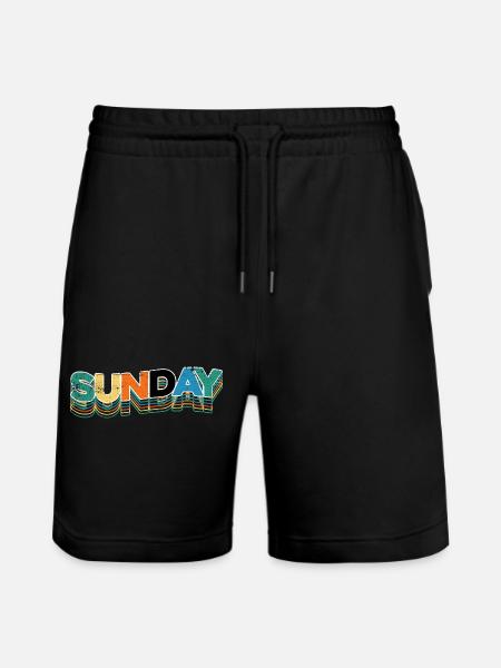 Dimanche - Short de jogging bio TRAINER Stanley/Stella unisexe - noir