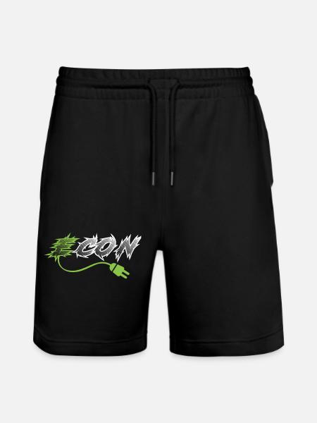 ICON ECON - Stanley/Stella Unisex Bio Joggingshorts Trainer - Schwarz