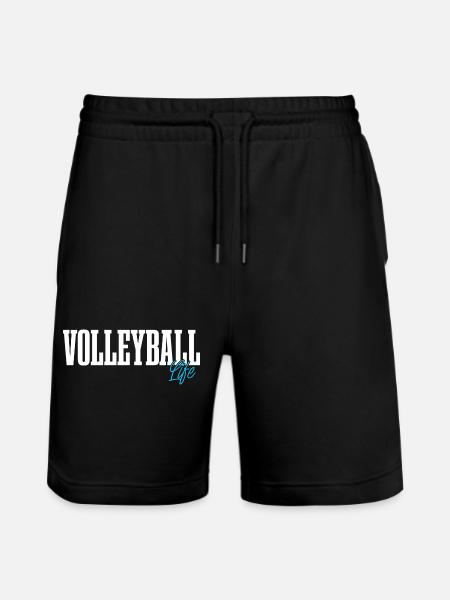Volley-ball - Short de jogging bio TRAINER Stanley/Stella unisexe - noir