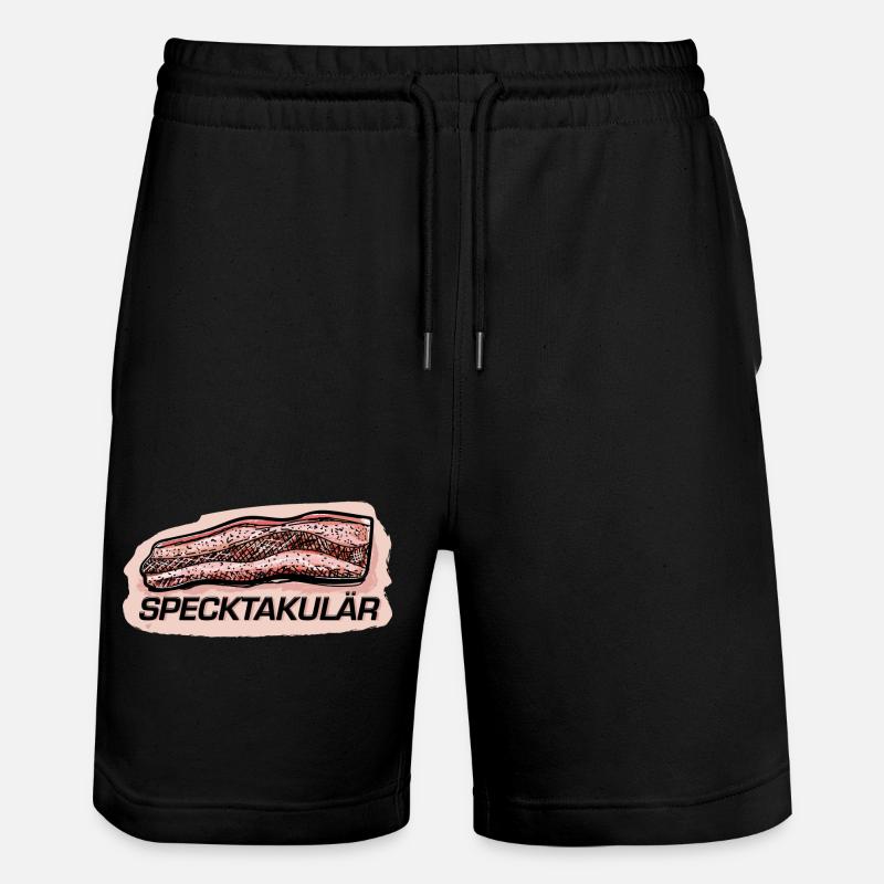 Specktakulär.  - Stanley/Stella Unisex Bio Joggingshorts Trainer  - Schwarz