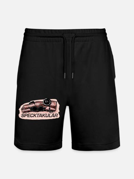 Spektakulär - Stanley/Stella Unisex Bio Joggingshorts Trainer - Schwarz