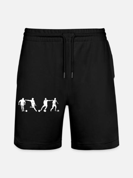 Footballeur - Short de jogging bio TRAINER Stanley/Stella unisexe - noir