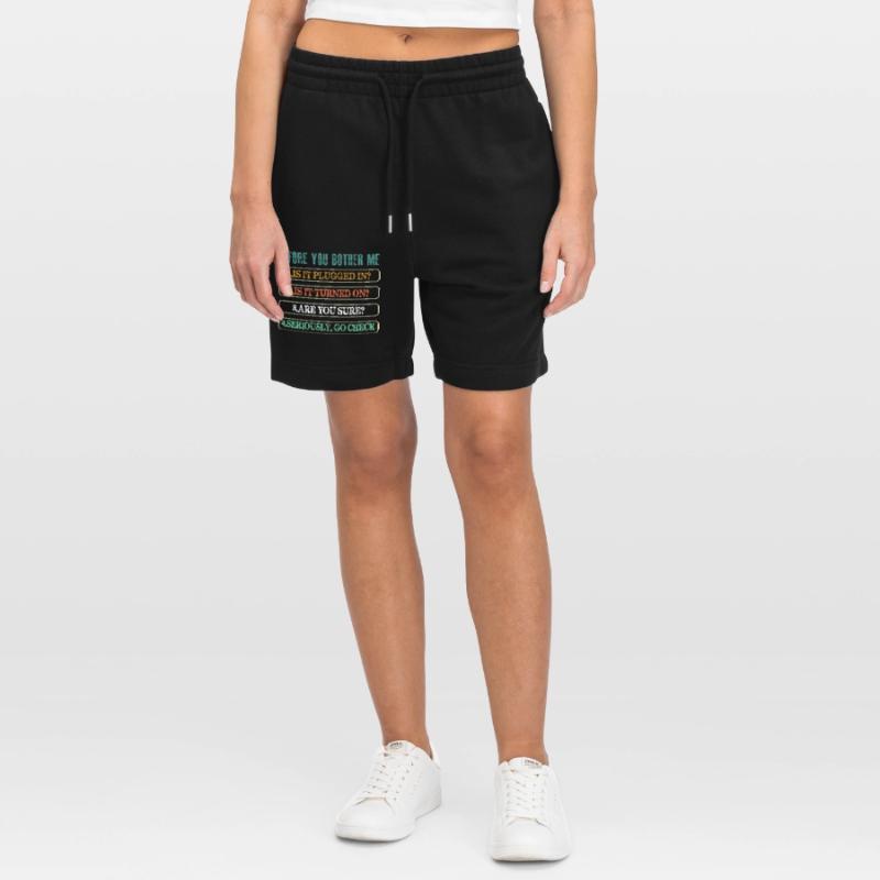 Information Technology Tech Technical Support Stanley/Stella Trainer Unisex Organic Jogging Shorts