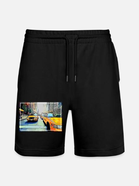 NEW YORK - Stanley/Stella Unisex Bio Joggingshorts Trainer - Schwarz