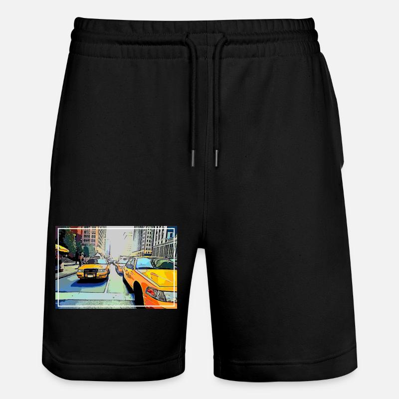 NEW YORK - Short de jogging bio TRAINER Stanley/Stella unisexe - noir