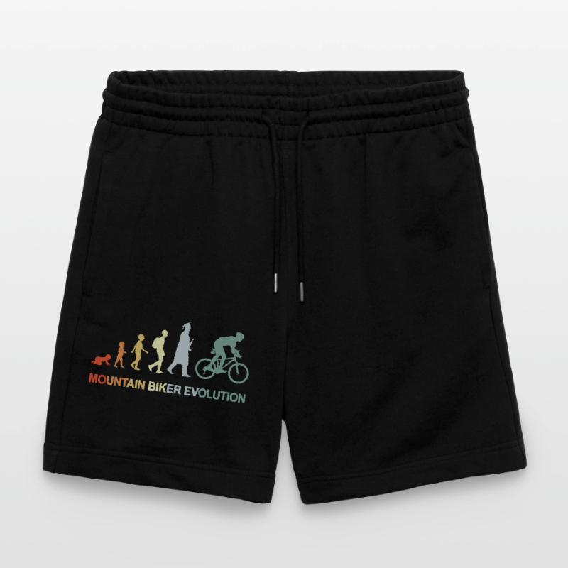Mountain Biker Evolution Stanley/Stella Trainer Unisex Organic Jogging Shorts