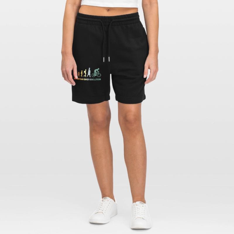 Mountain Biker Evolution Stanley/Stella Trainer Unisex Organic Jogging Shorts