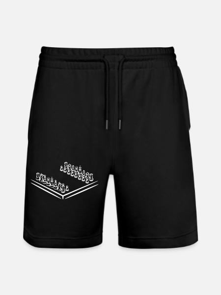 Échecs - Short de jogging bio TRAINER Stanley/Stella unisexe - noir