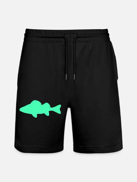 poisson - Short de jogging bio TRAINER Stanley/Stella unisexe - noir