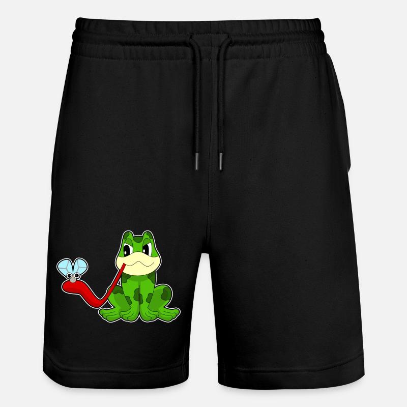 Mouche grenouille - Short de jogging bio TRAINER Stanley/Stella unisexe - noir