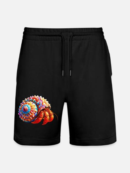 Bernard-l'ermite - Short de jogging bio TRAINER Stanley/Stella unisexe - noir