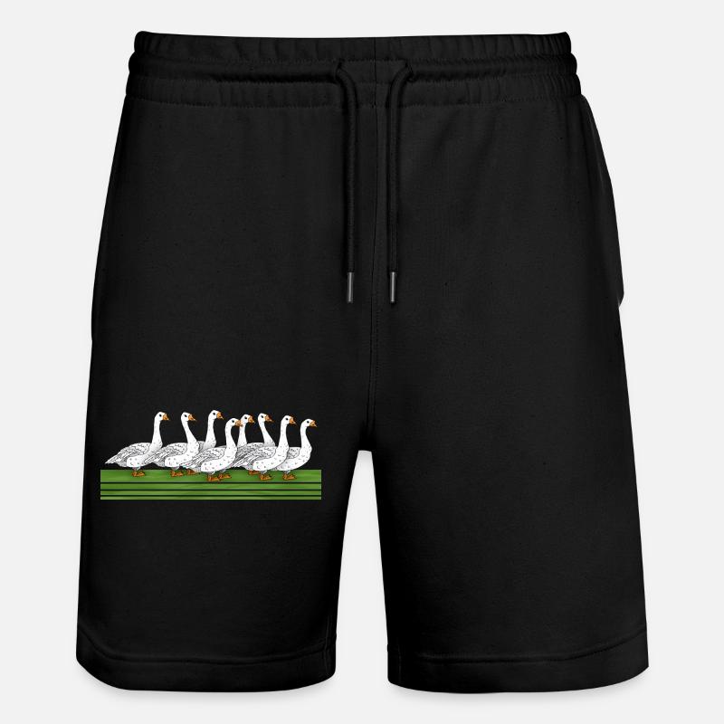 Oies - Short de jogging bio TRAINER Stanley/Stella unisexe - noir