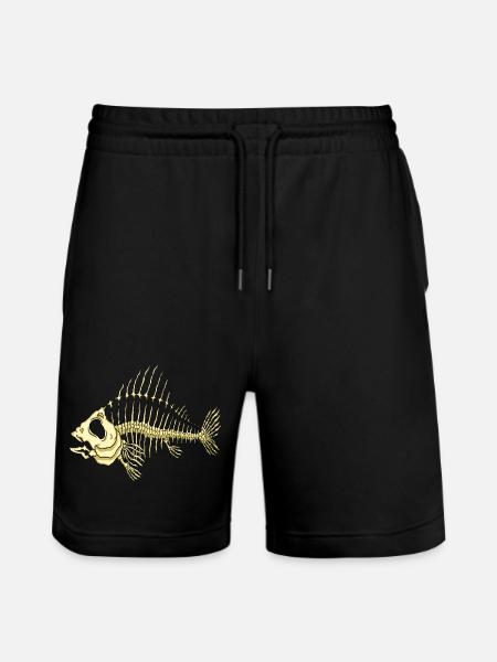 Poisson - Short de jogging bio TRAINER Stanley/Stella unisexe - noir
