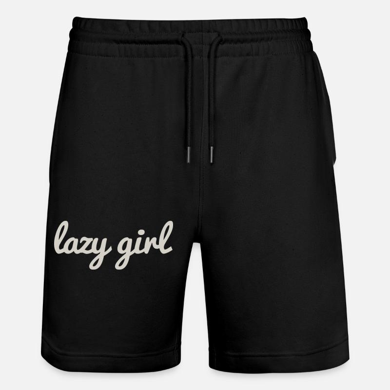 Fille paresseuse - Short de jogging bio TRAINER Stanley/Stella unisexe - noir