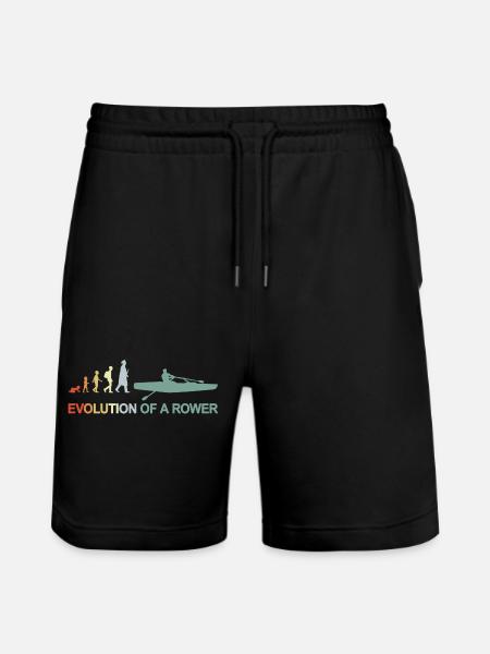 Development of a rower - Stanley/Stella Trainer Unisex Organic Jogging Shorts - black