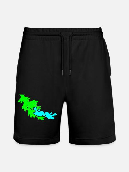 Winter - Stanley/Stella Unisex Bio Joggingshorts Trainer  - Schwarz
