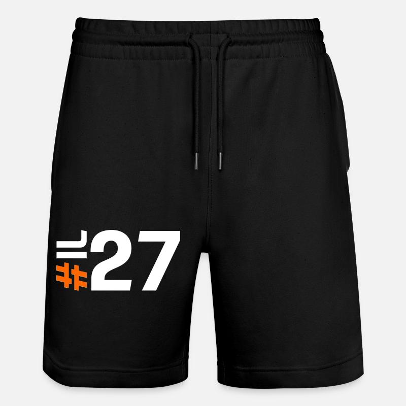 IL27-KARTON - Stanley/Stella Unisex Bio Joggingshorts Trainer  - Schwarz
