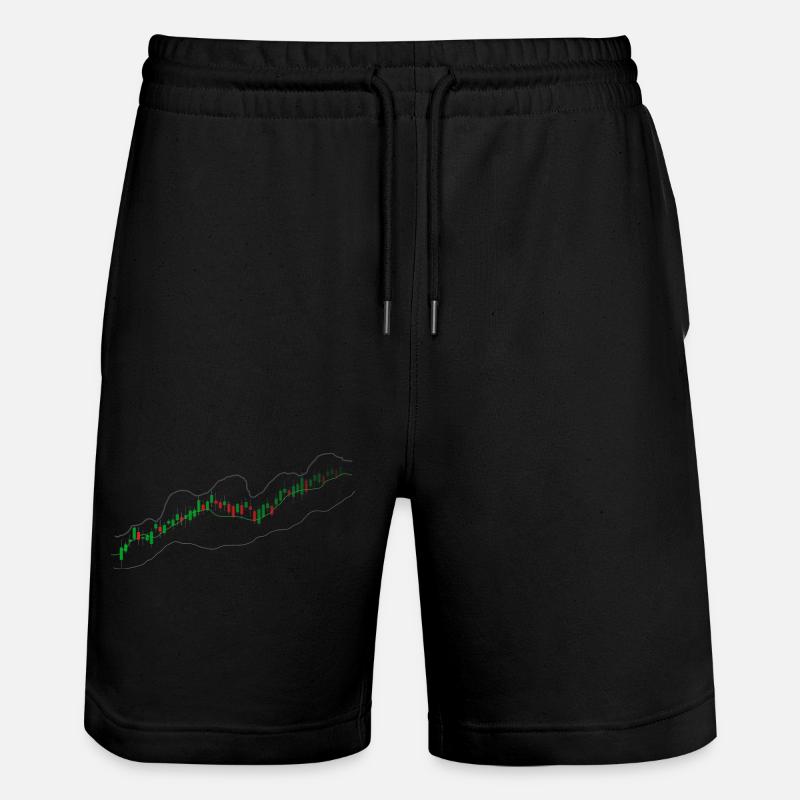 Commerce - Short de jogging bio TRAINER Stanley/Stella unisexe - noir