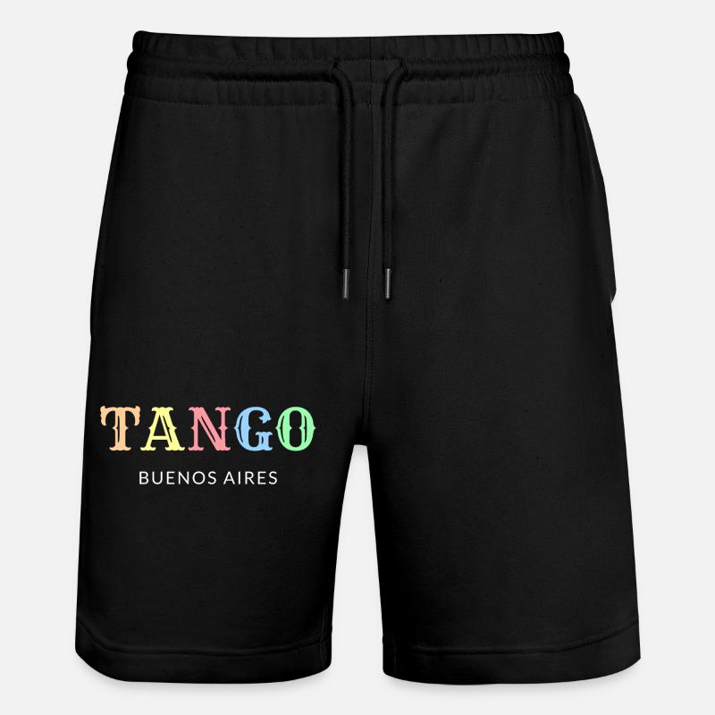 Tango Buenos Aires - Stanley/Stella Unisex Bio Joggingshorts Trainer  - Schwarz