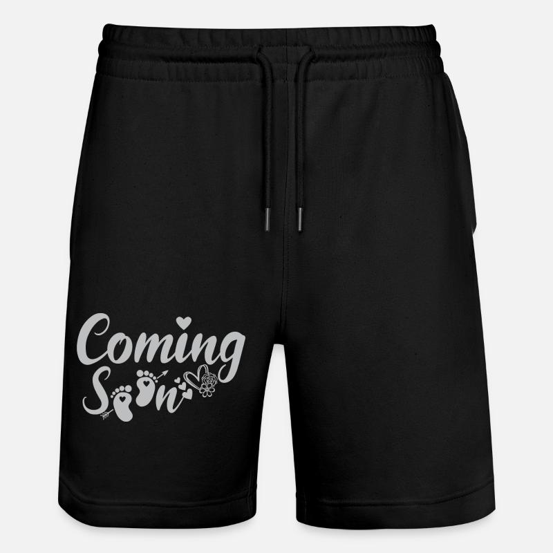 Demnächst - Stanley/Stella Unisex Bio Joggingshorts Trainer  - Schwarz