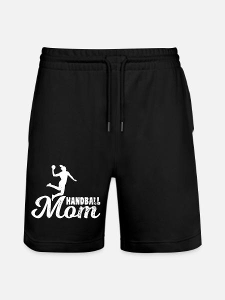 Maman handball - Short de jogging bio TRAINER Stanley/Stella unisexe - noir