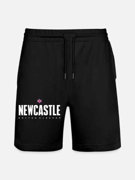 Newcastle - Stanley/Stella Trainer Unisex Organic Jogging Shorts - black