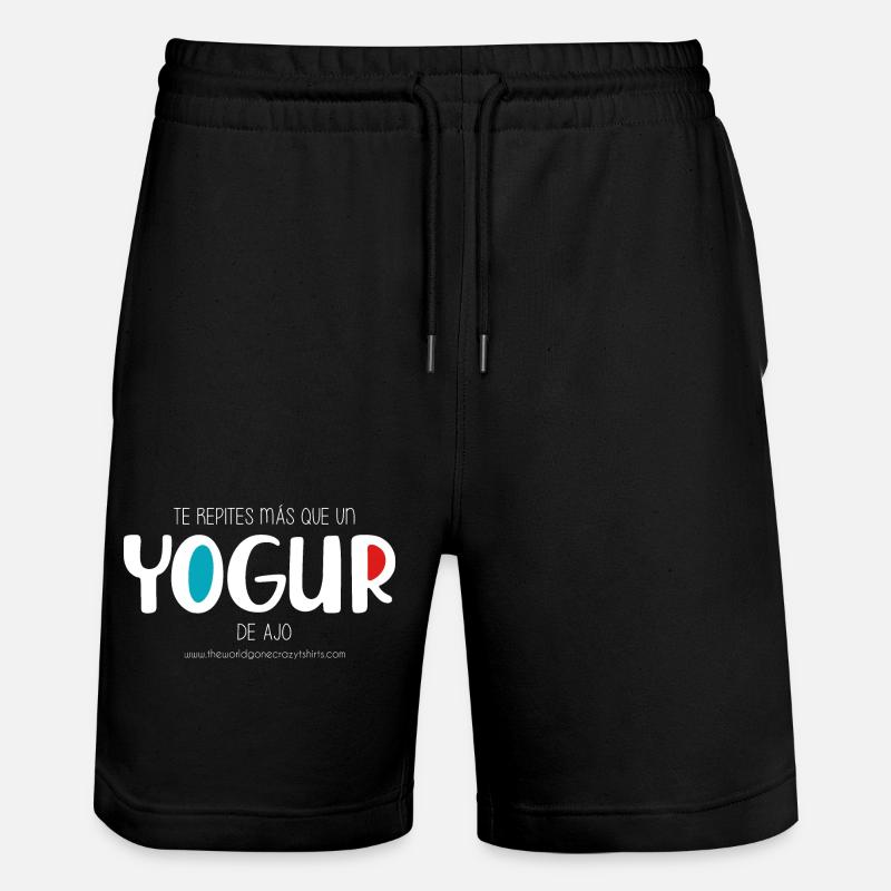 Yogourt à l’ail (noir) - Short de jogging bio TRAINER Stanley/Stella unisexe - noir
