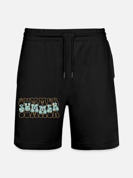 Été - Short de jogging bio TRAINER Stanley/Stella unisexe - noir