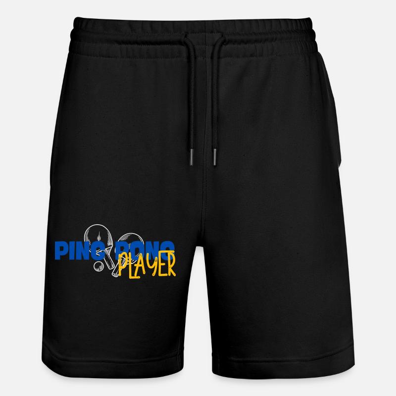 Ping Pong Player - Short de jogging bio TRAINER Stanley/Stella unisexe - noir