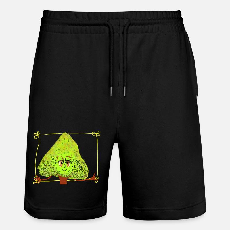 Fantastischer Baum mit Streuseln - Stanley/Stella Unisex Bio Joggingshorts Trainer  - Schwarz