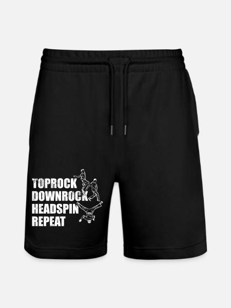 Breakdance Techniques - Short de jogging bio TRAINER Stanley/Stella unisexe - noir