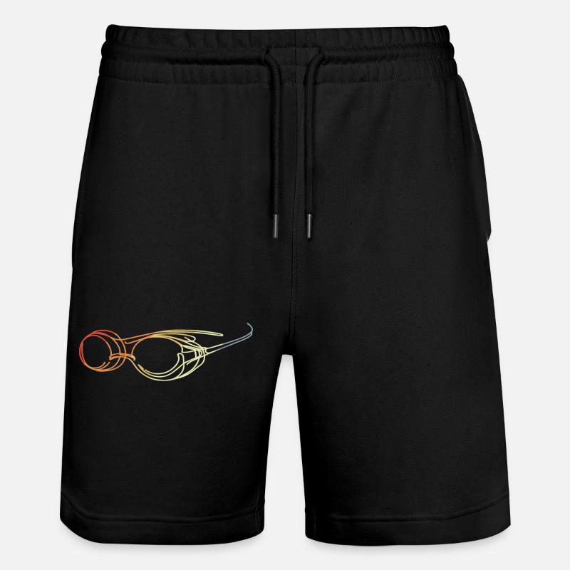 Lunettes de natation Dessin - Short de jogging bio TRAINER Stanley/Stella unisexe - noir