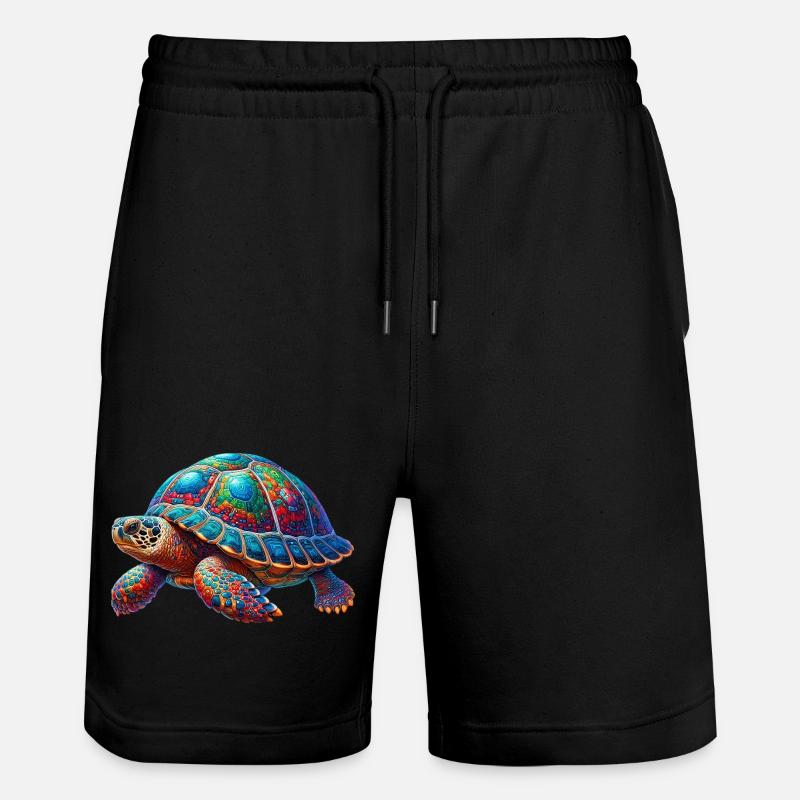 Tortue - Short de jogging bio TRAINER Stanley/Stella unisexe - noir
