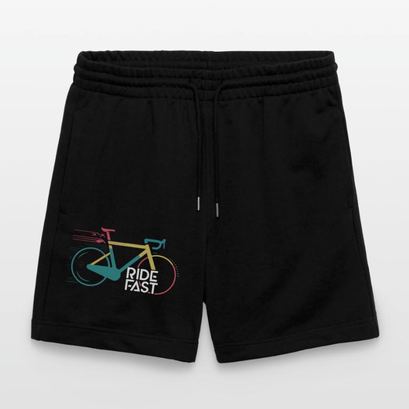 Conception d’impression de vélo de vitesse vive Short de jogging bio TRAINER Stanley/Stella unisexe