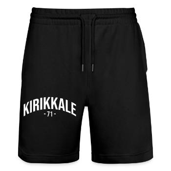 Kirikkale 71 Turquie Turquie Turquie Cadeau Kirikkaleli - Short de jogging bio TRAINER Stanley/Stella unisexe - noir - Devant - Nik (191cm) & Marisol (170cm)