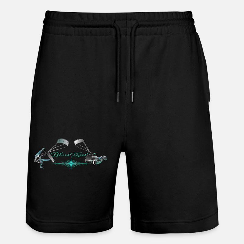 Boussole de kiter Windchild - Short de jogging bio TRAINER Stanley/Stella unisexe - noir